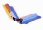 broken cigarette